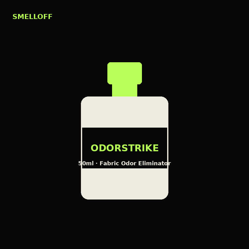 ODORSTRIKE 50ml fabric odor eliminator mist bottle
