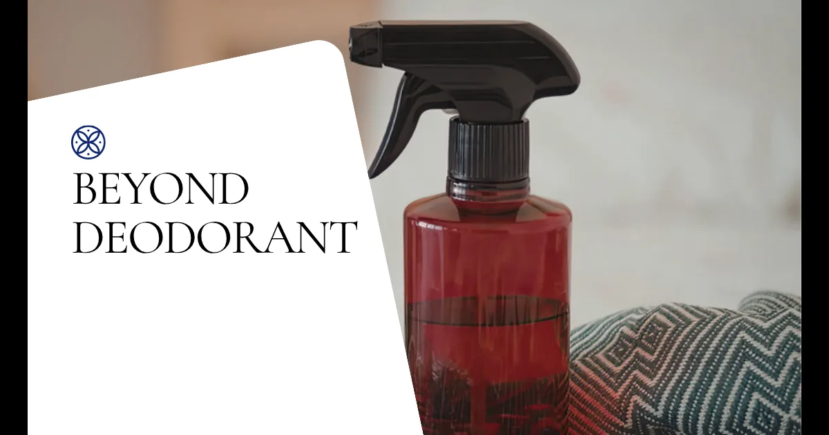 The alternative to deodorant for clothes smell