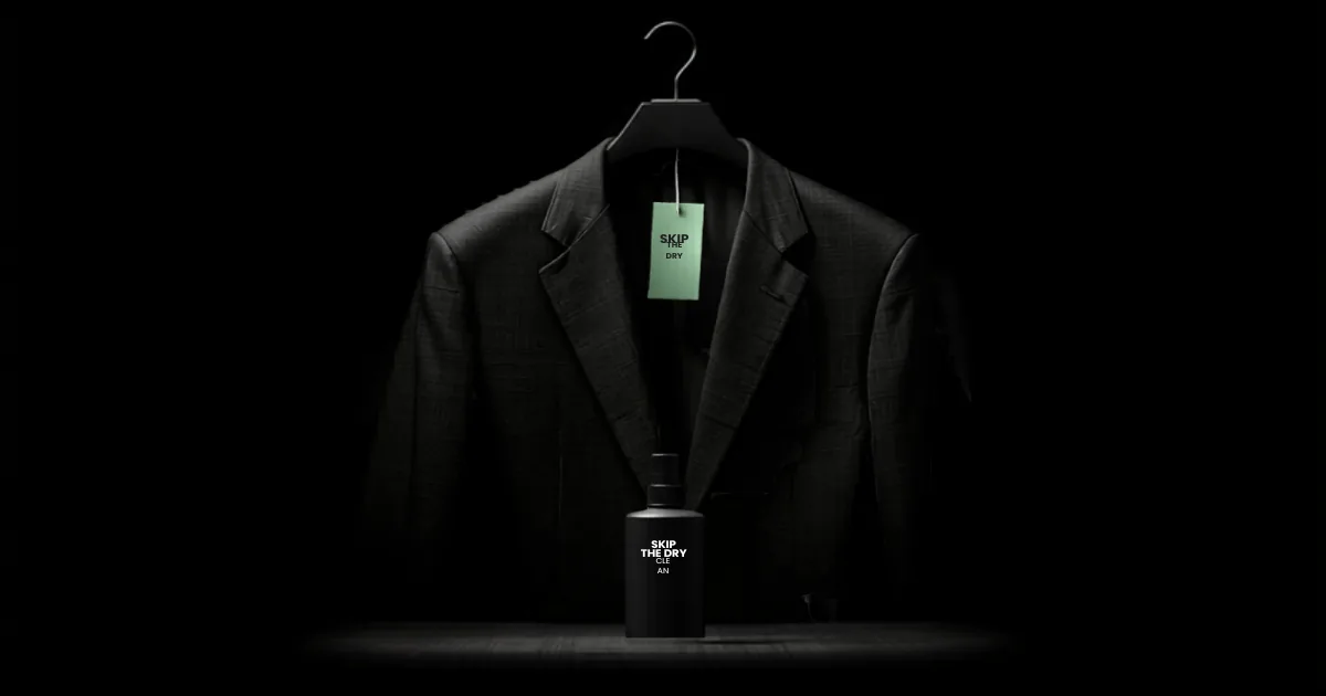 Can a fabric spray replace dry cleaning?