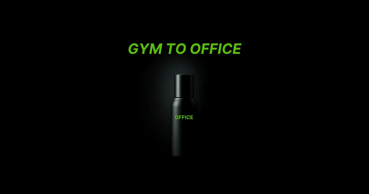 Gym to office without showering